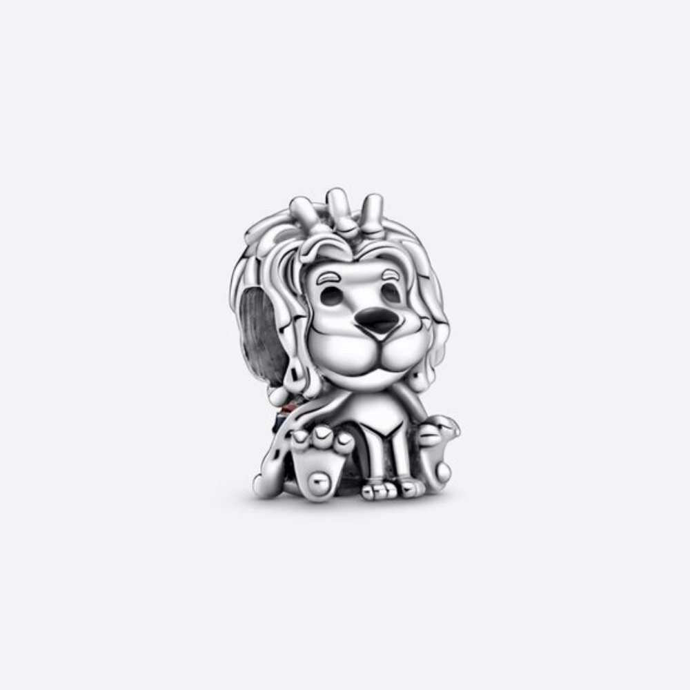 Pandora Wavy Union Jack Lion Charm